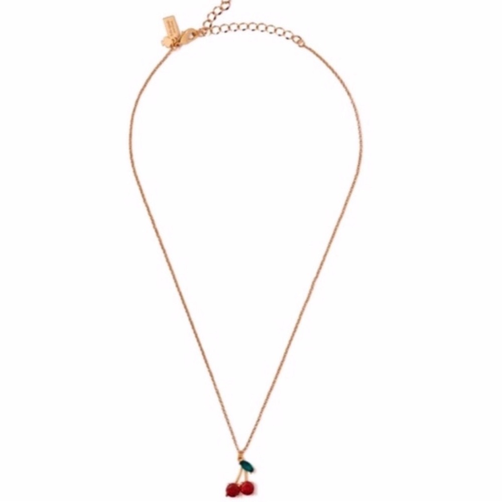 KATE SPADE • Ma Chérie Cherry Necklace - Picture 2 of 4